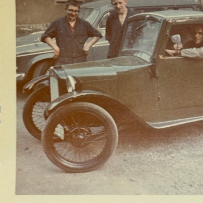 Vintage Austin Seven Car Photo Photograph Snaphshot Austin 7