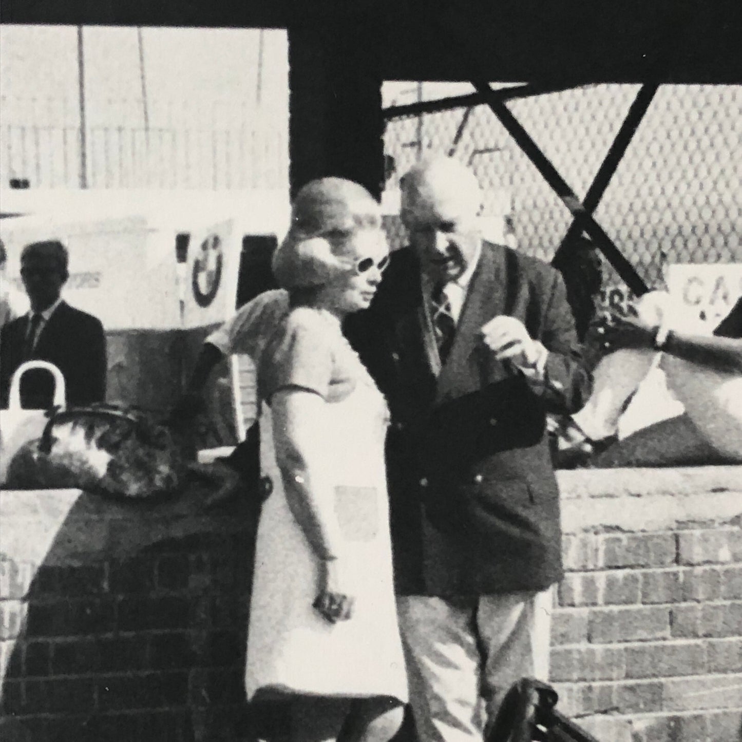 Vintage Racing Photo Photograph BRM 1969 South African Grand Prix Louis Stanley