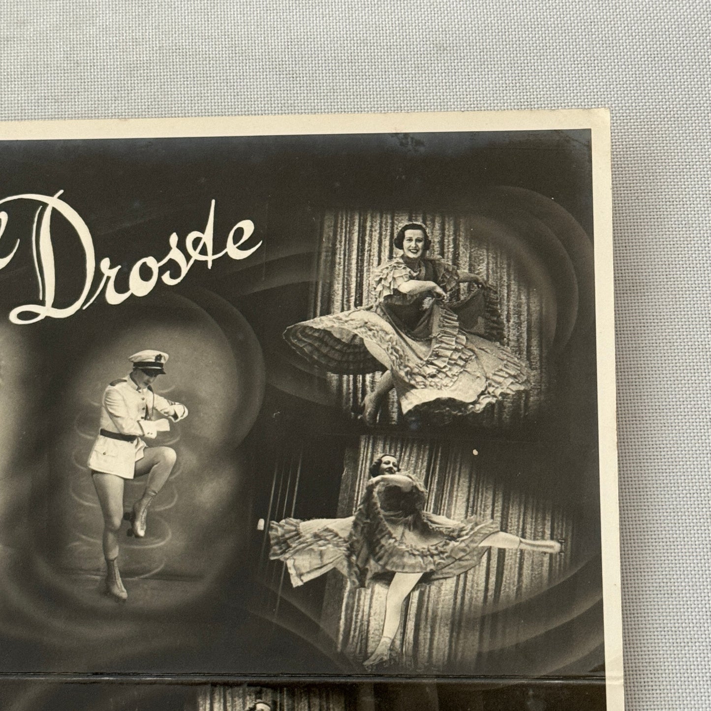 Vintage Circus Rollerskating Roller Skate Act Photo Photograph Friedel Drosae