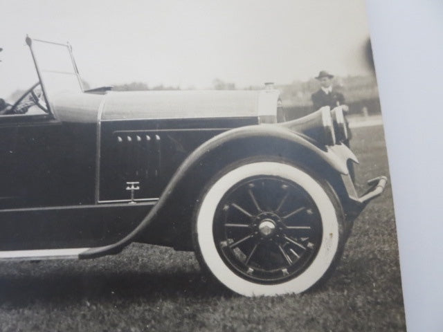 Amazing Vintage Original Photograph Pierce Arrow 1924 1924 Car with Dignitaries 