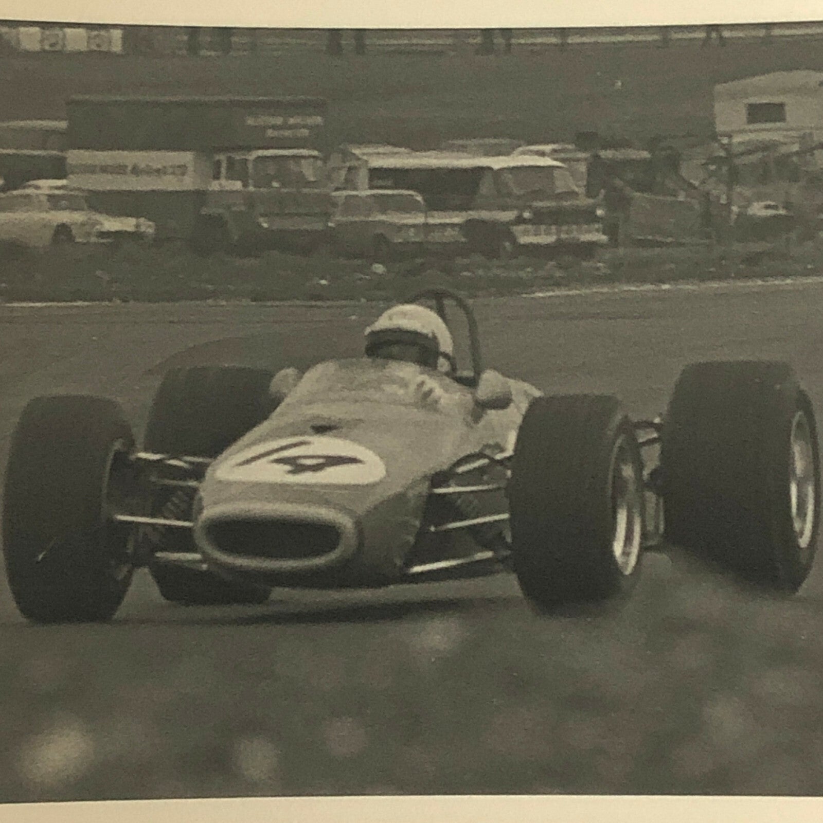 Vintage Grand Prix Racing Car Photo Photograph Print 
