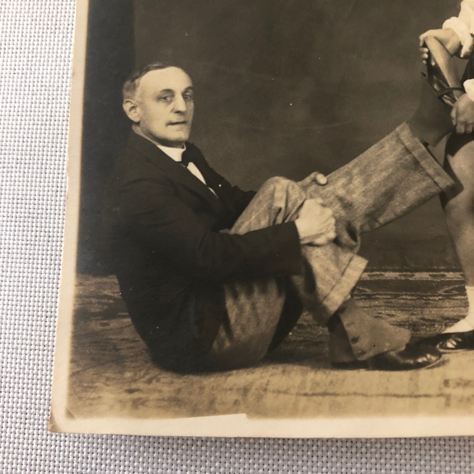 Circus Performer Acrobat Act Photo Photograph Vintage Roxi Troupe Acrobats