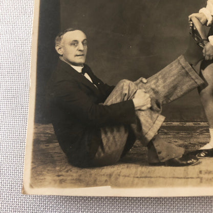 Circus Performer Acrobat Act Photo Photograph Vintage Roxi Troupe Acrobats