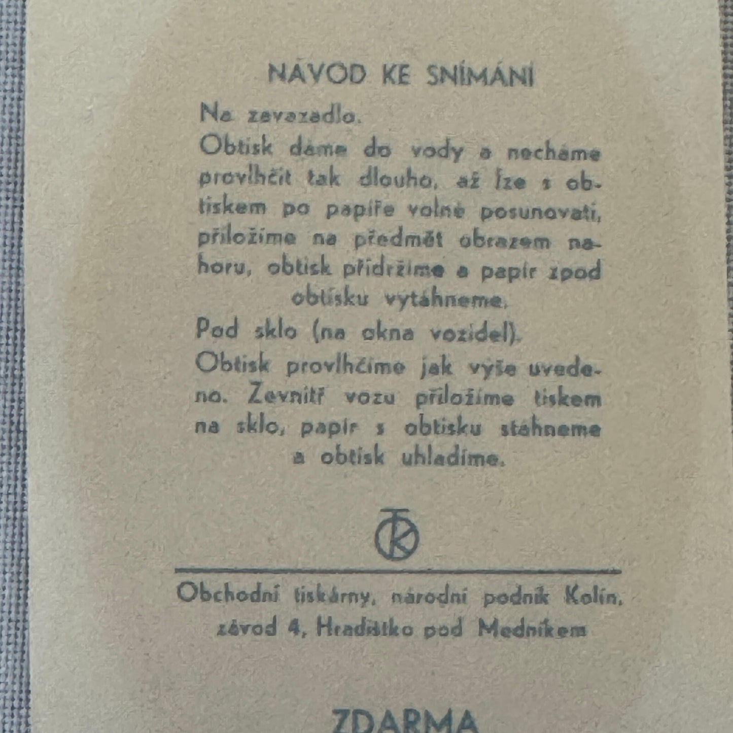 Vintage Hotel Travel Label Hotel Europa Brno Czech Republic Czechia