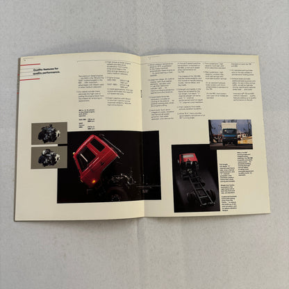 International Truck 700 and 900 Series Medium Cabover Sales Brochure Catalog