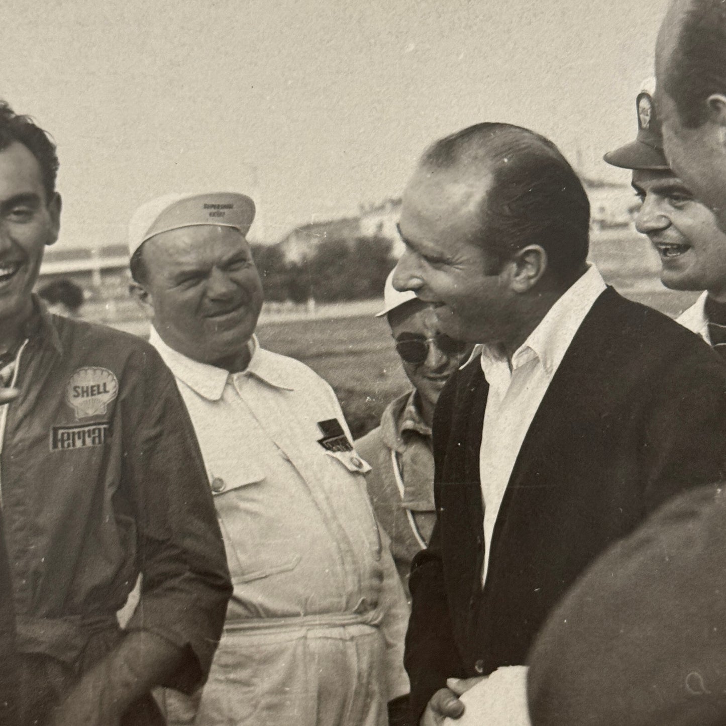 Juan Manuel Fangio Luigi Musso Racing Driver Photo Photograph