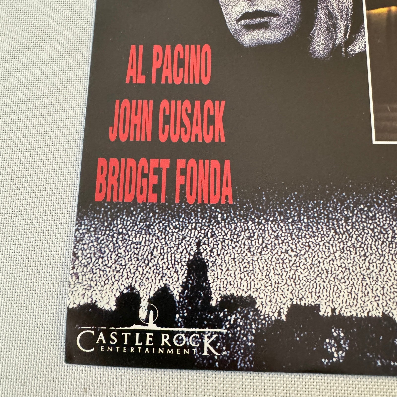 Vintage Movie Lobby Card Poster Lot City Hall Al Pacino Bridget Fonda SPANISH