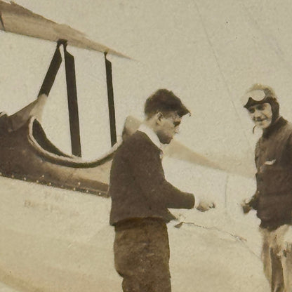 Vintage Aircraft Aviation Photo Airplane Plane Pilot Air King 3097