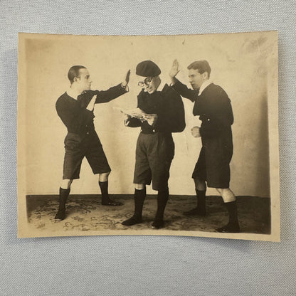 Circus Performer Comedy Acrobat Act Vintage Troupe Frilli