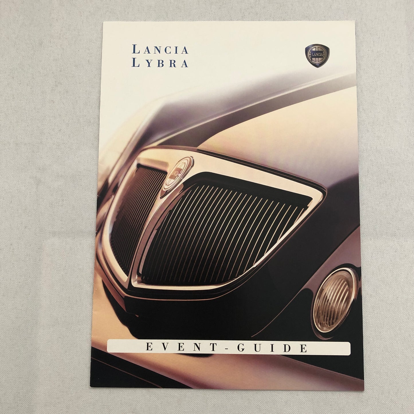 Lancia Lybra Car Sales Brochure Catalog GERMAN Text European Harrison Ford