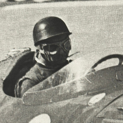Juan Manuel Fangio Racing Driver Maserati F1 Car Photo Photograph Modern Print