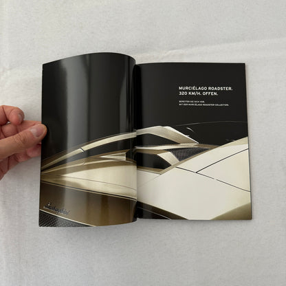 Lamborghini Murcielago ROADSTER Supercar Sales Brochure Catalog GERMAN Text