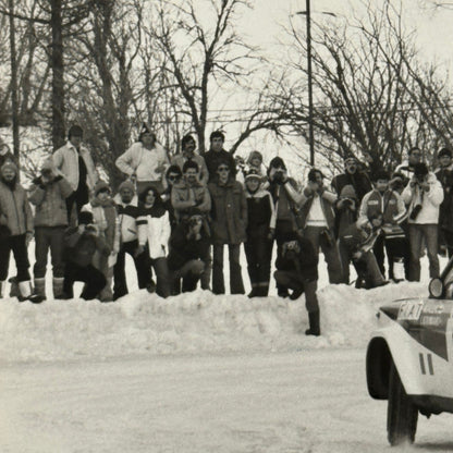 1980 Rallye Monte Carlo Press Photo Photograph DPPI Fiat 131 Abarth Car