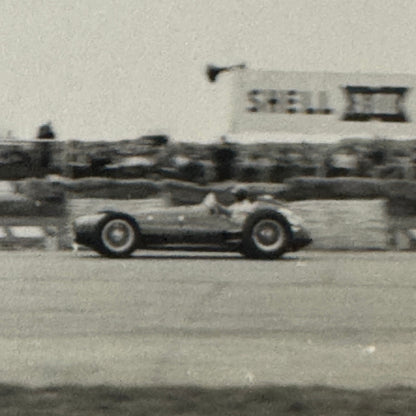 Vintage Racing Photo Peter Collins Goodwood 1955 Motorsport Photograph