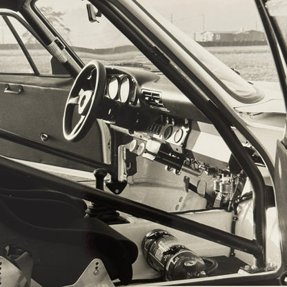 Porsche Racing Car Interior Photo Photograph Print