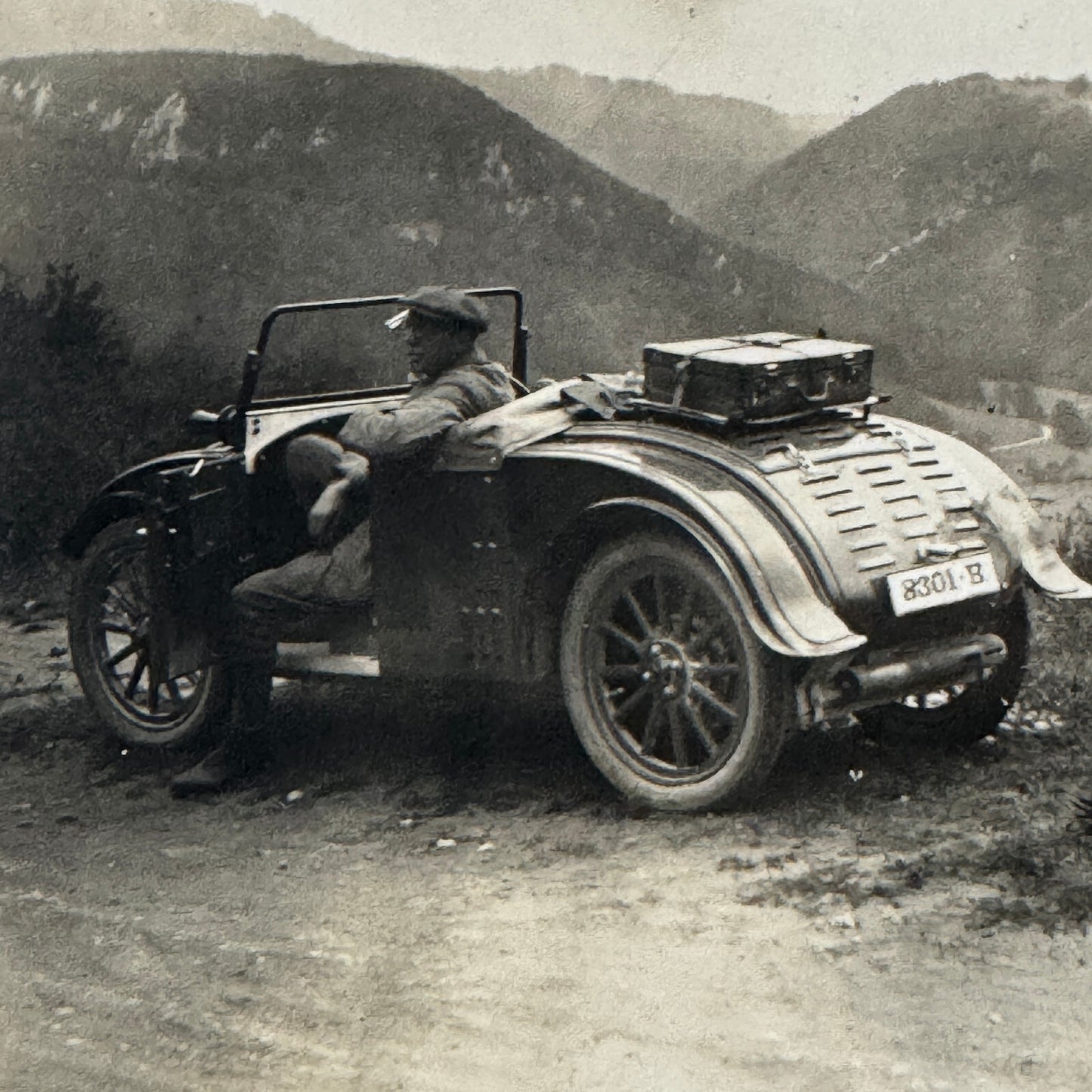 Vintage Car Automobile Real Photo Postcard Post Card RPPC