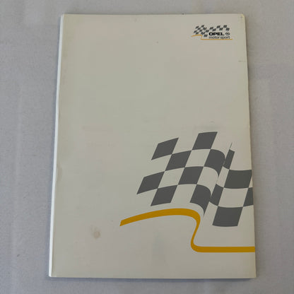 2000 Opel Astra V8 Racing at Nurburgring Press Kit 35mm Slides Photos GERMAN