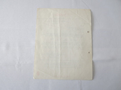 1949 Sparton Overseas Divco Truck Letter Letterhead Document 