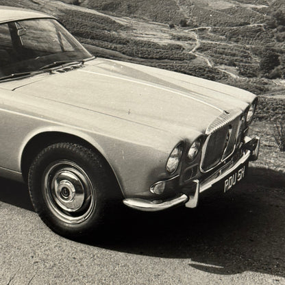 Daimler Sovereign Saloon Car Factory Press Photo Photograph Jaguar Sovereign
