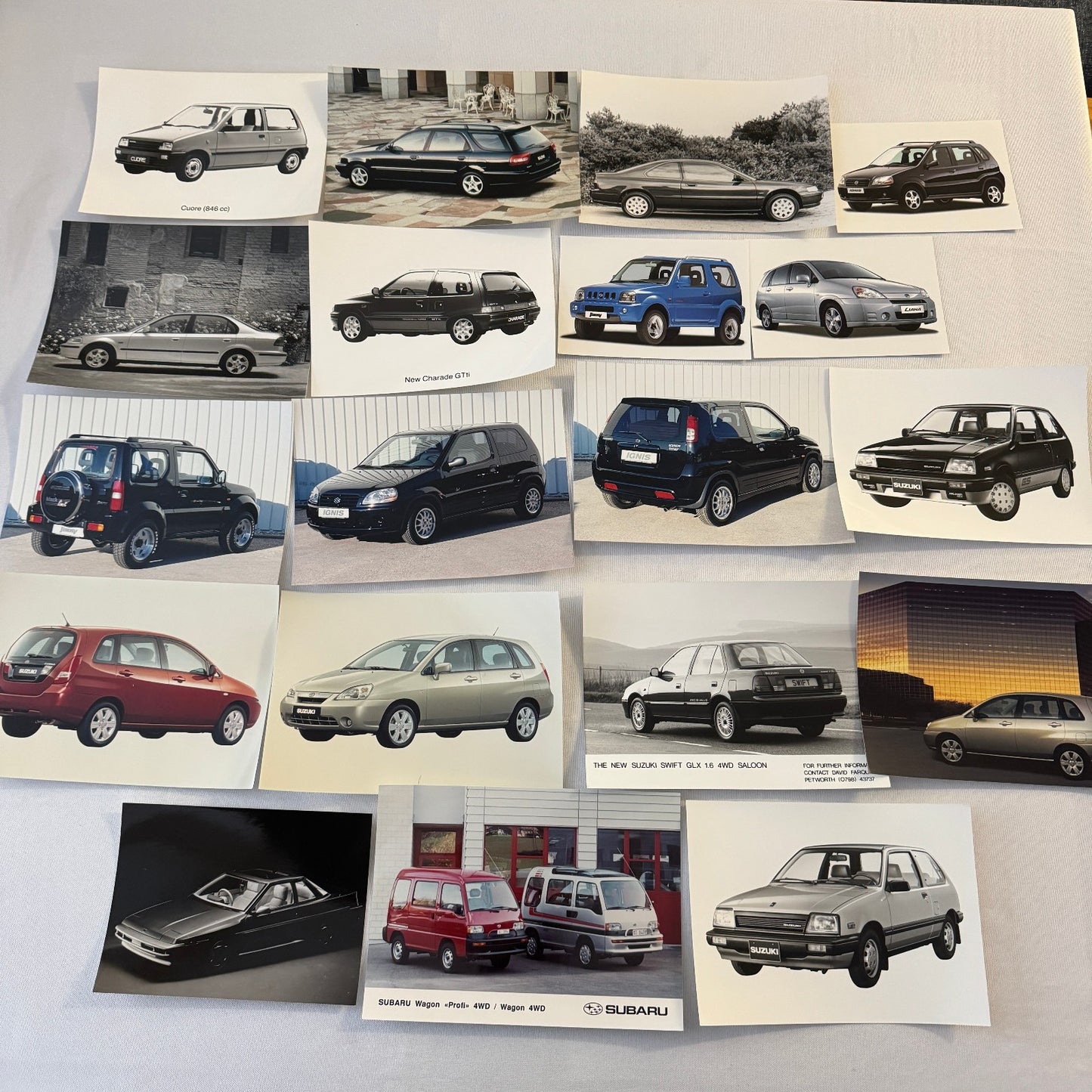 HUGE International Car Factory Press Photo Lot JDM European Honda Toyota 240+