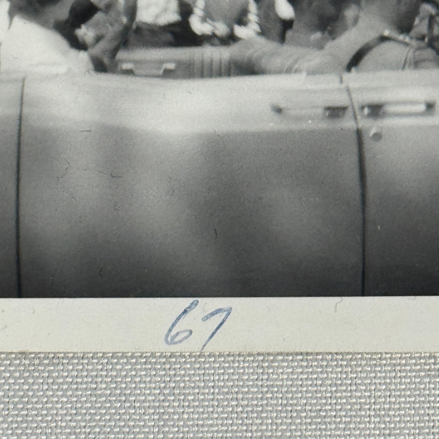 Vintage Presidential Motorcade Car Photo Lady Bird Johnson Lyndon Baines Johnson