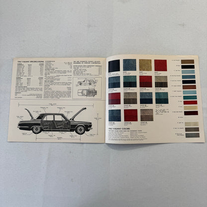 1965 Plymouth Valiant Car Sales Brochure Catalog Advertising Vintage