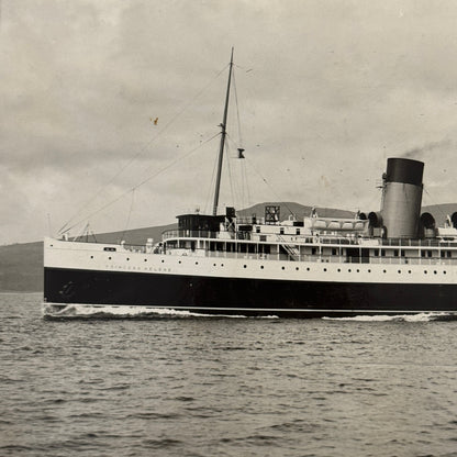 Vintage Ship Boat Photo Photograph Canadian Pacific Steamship SS Princess Helene