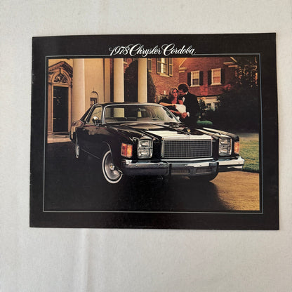 1978 Chrysler Cordoba Car Sales Brochure Catalog Advertising