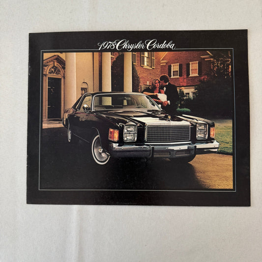 1978 Chrysler Cordoba Car Sales Brochure Catalog Advertising