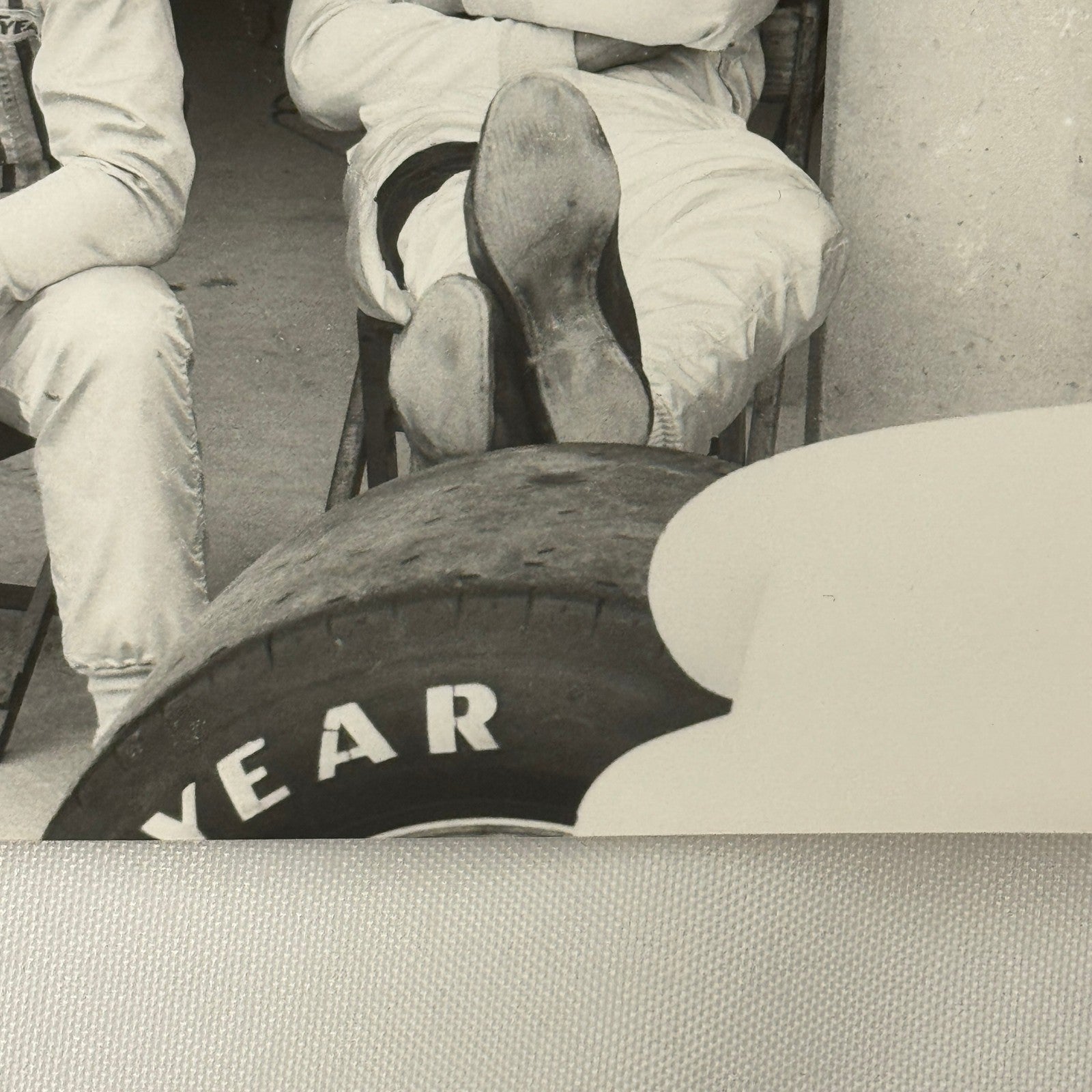 Vintage Racing Photo Peter Revson Denis Hulme 1972 Belgian Grand Prix Motorsport