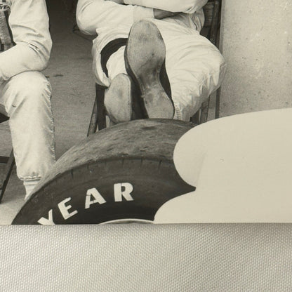 Vintage Racing Photo Peter Revson Denis Hulme 1972 Belgian Grand Prix Motorsport