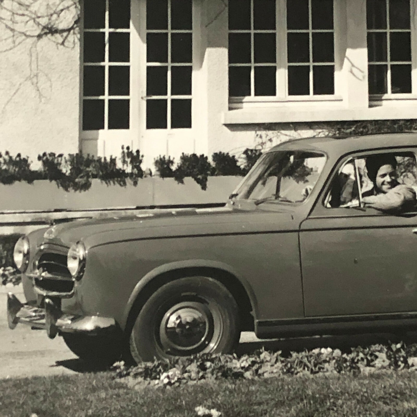 Vintage Peugeot 403 Car Automobile Photo Photograph Print