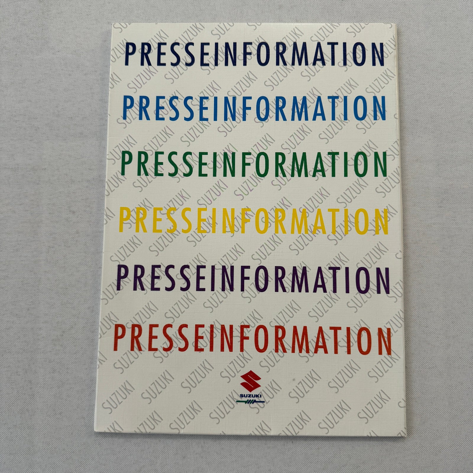 1995 Suzuki Vitara Press Kit German Text European Market Brochure Photos