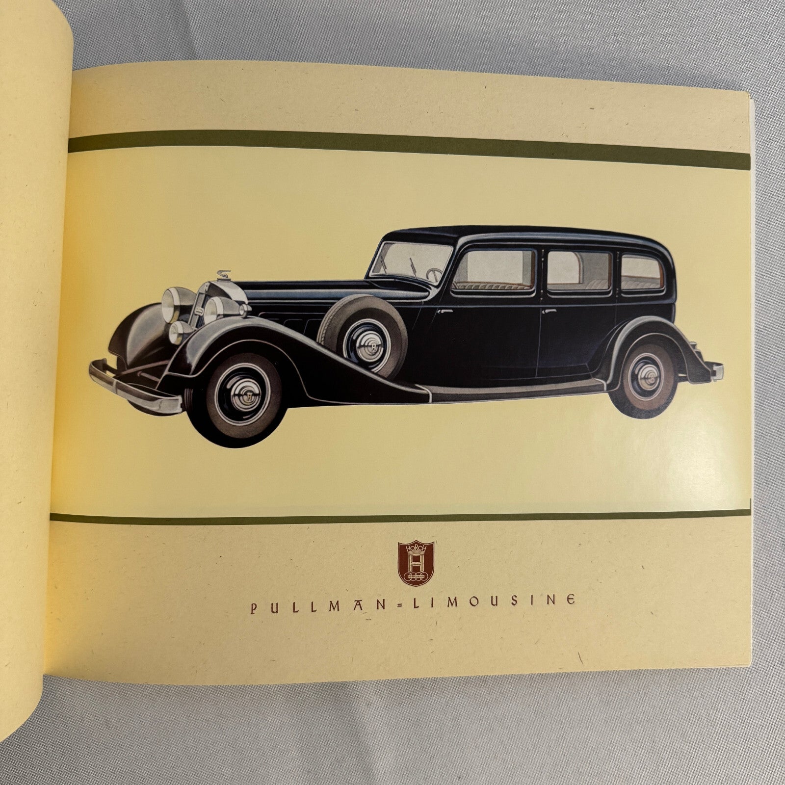 Auto Union Horch 850 Car Sales Brochure Catalog GERMAN Sports Cabriolet +