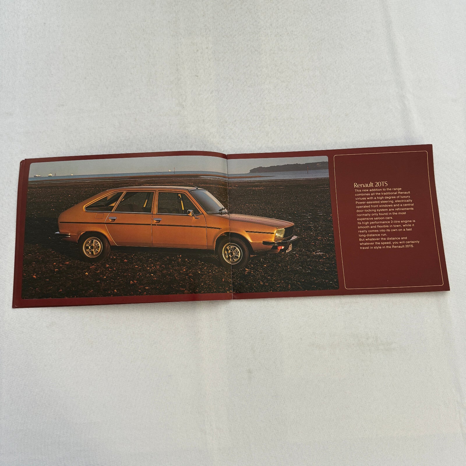 Renault Car Sales Brochure Catalog Vintage Renault 20 30 20TL 20TS 30TS TL TS