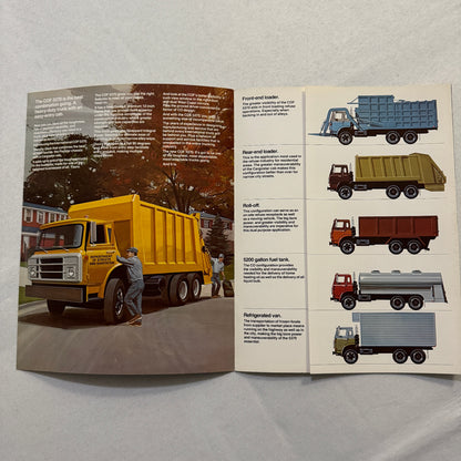 International COF 5370 Garbage Truck Refuse Truck Sales Brochure Catalog