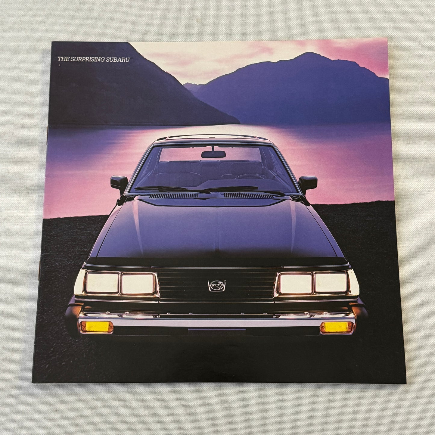 Subaru Car Sales Brochure GL Hatchback GLF Hardtop Station Wagon Vintage