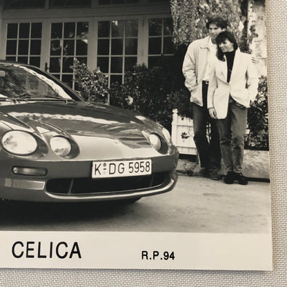 Toyota Celica Car Factory Press Photo Photograph Print