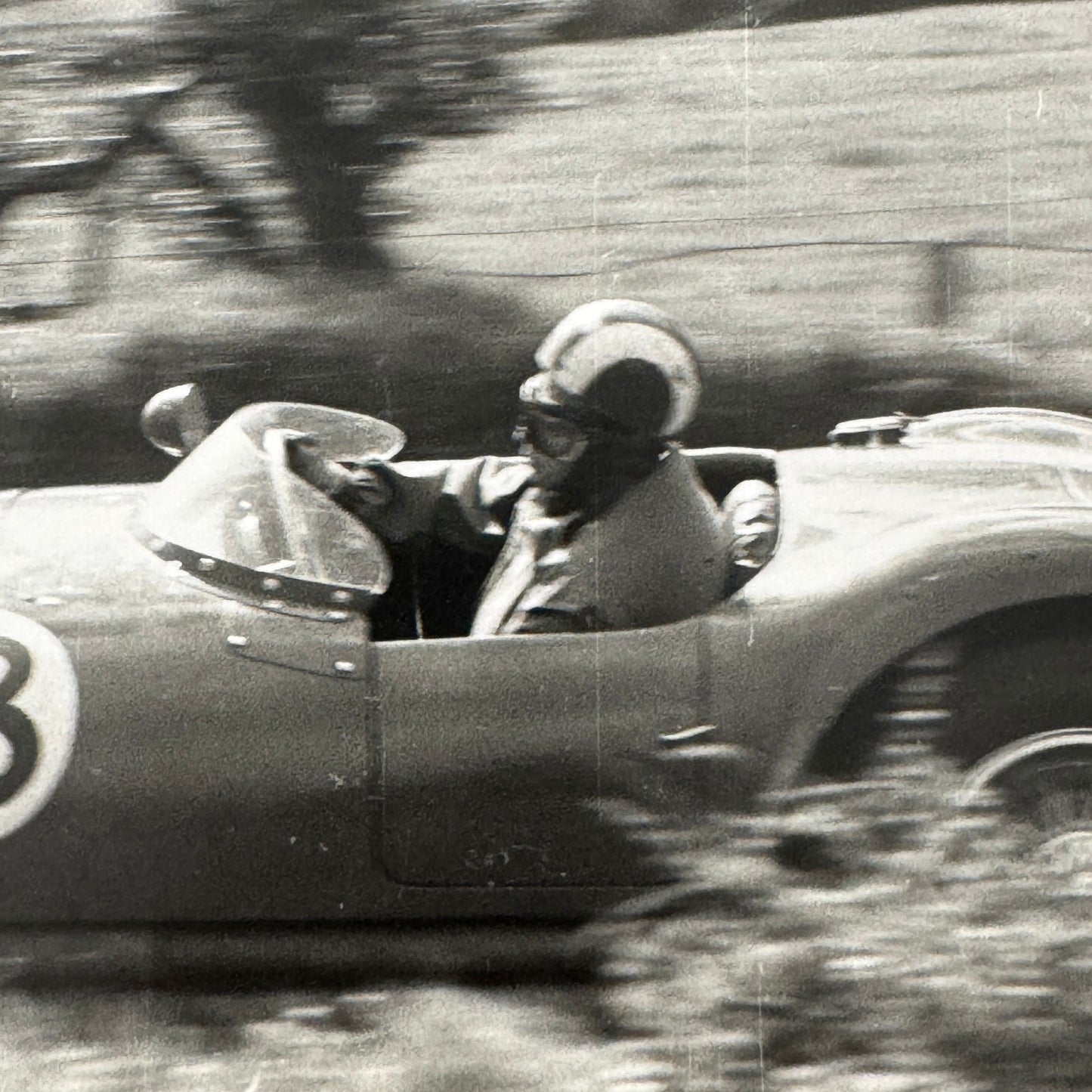 1954 Dundrod TT Racing Photo Maserati A6GCS Photograph Motorsport Modern Print