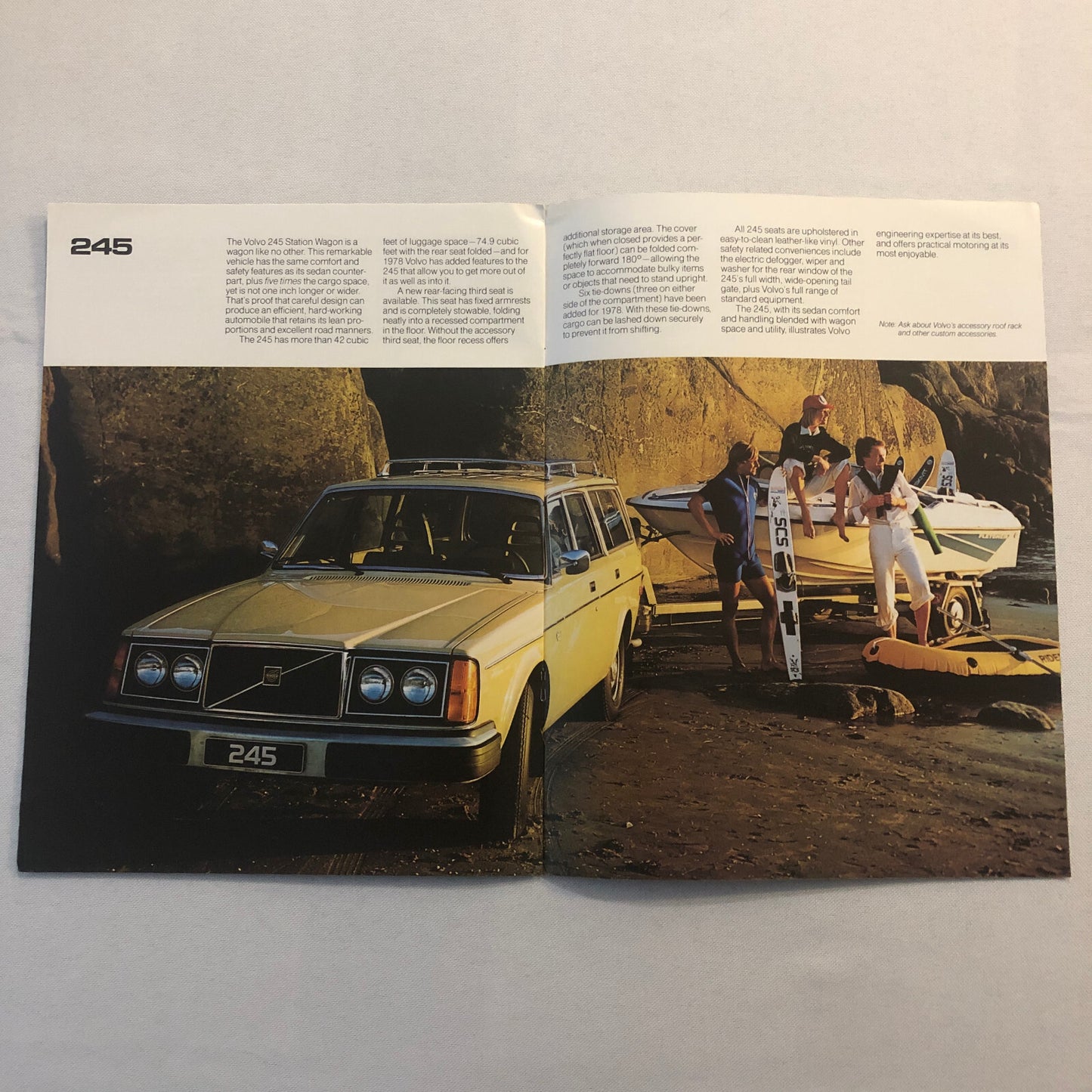 1978 Volvo 240 Series Sales Brochure Catalog 242 244 242GT 245