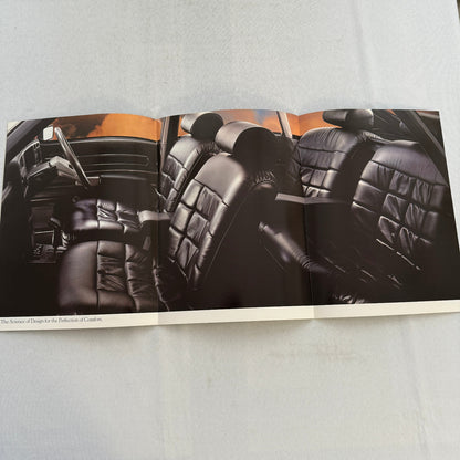 Renault 30 Turbo Diesel Car Sales Brochure Catalog Vintage Advertising UK