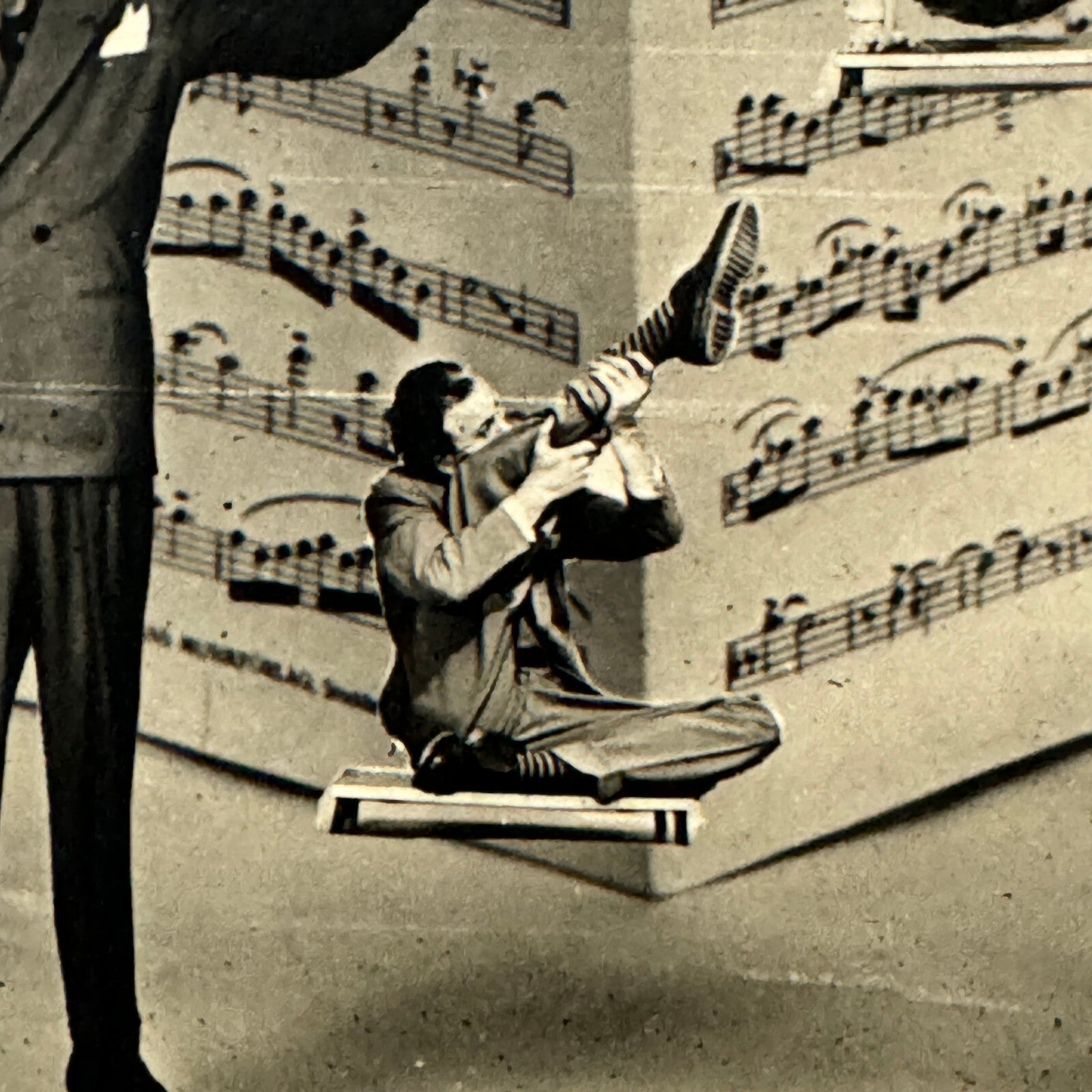 Circus Acrobat Balancing Act Photo Photograph Kaiper Vintage Holland