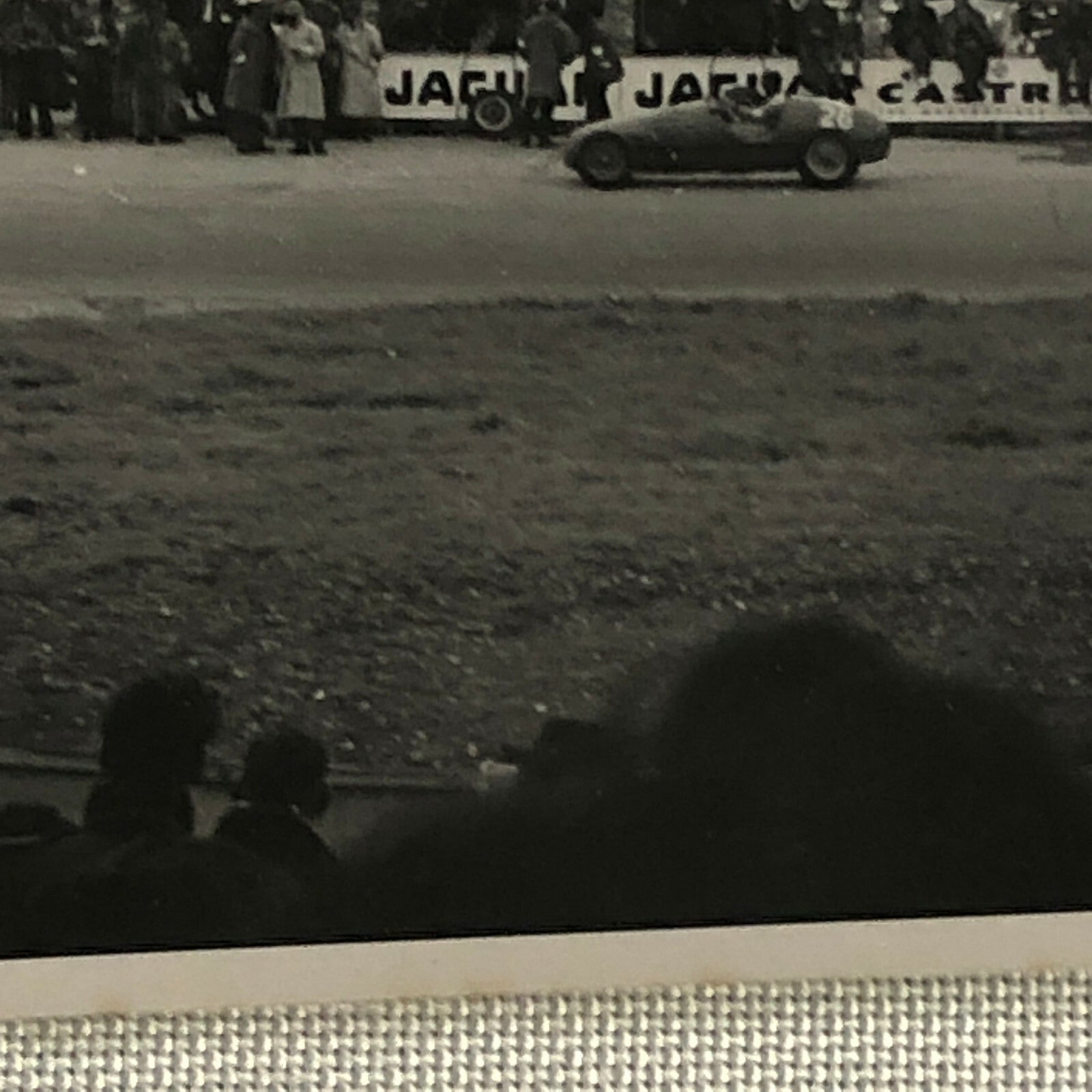 Vintage Racing Car Photo Photograph Print Robert Manzon Gordini 1952 Silverstone