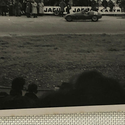 Vintage Racing Car Photo Photograph Print Robert Manzon Gordini 1952 Silverstone