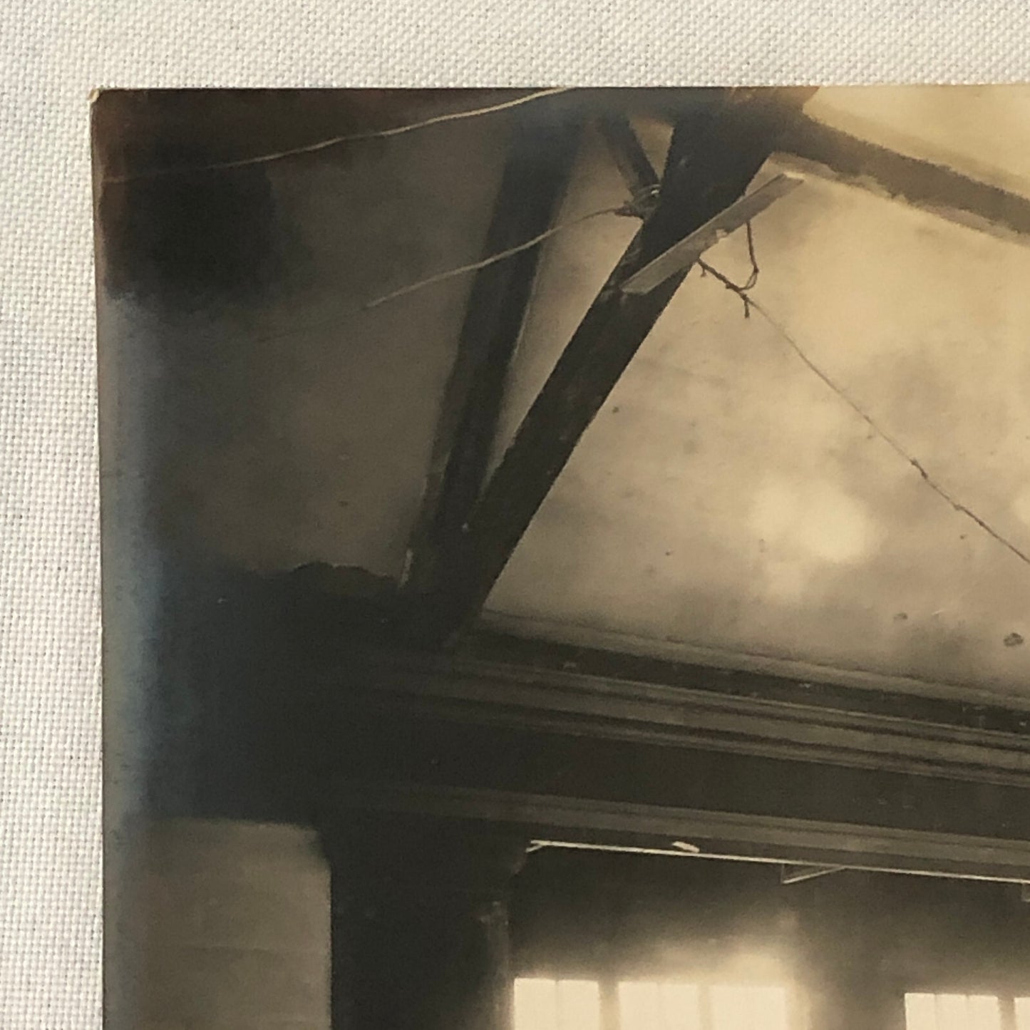 Vintage Montreal Industrial Building Interior Photo Photograph Print