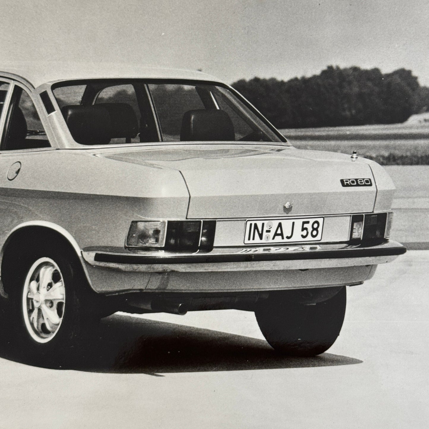 NSU RO80 Car Factory Press Photo Photograph 1976 NSU RO 80