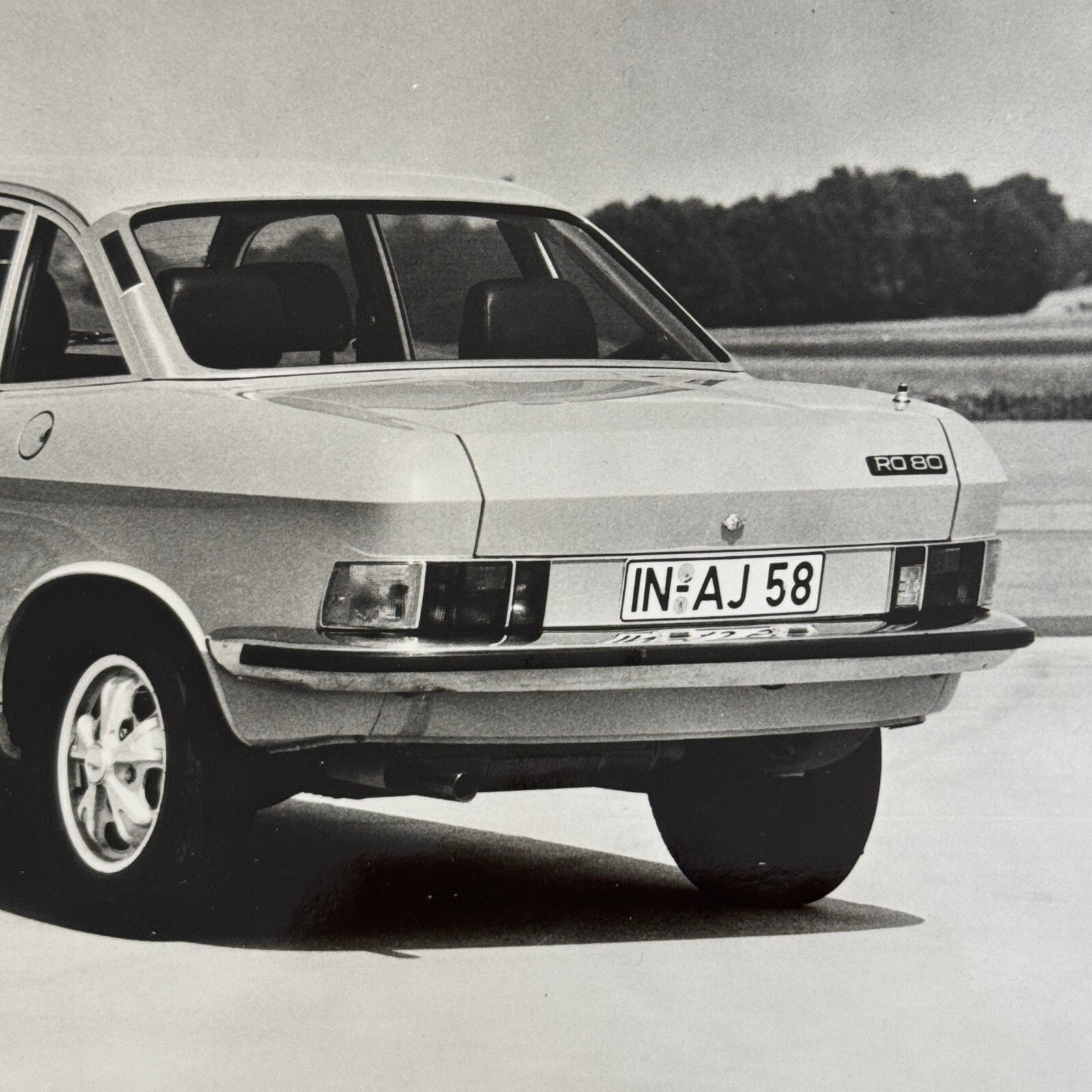 NSU RO80 Car Factory Press Photo Photograph 1976 NSU RO 80