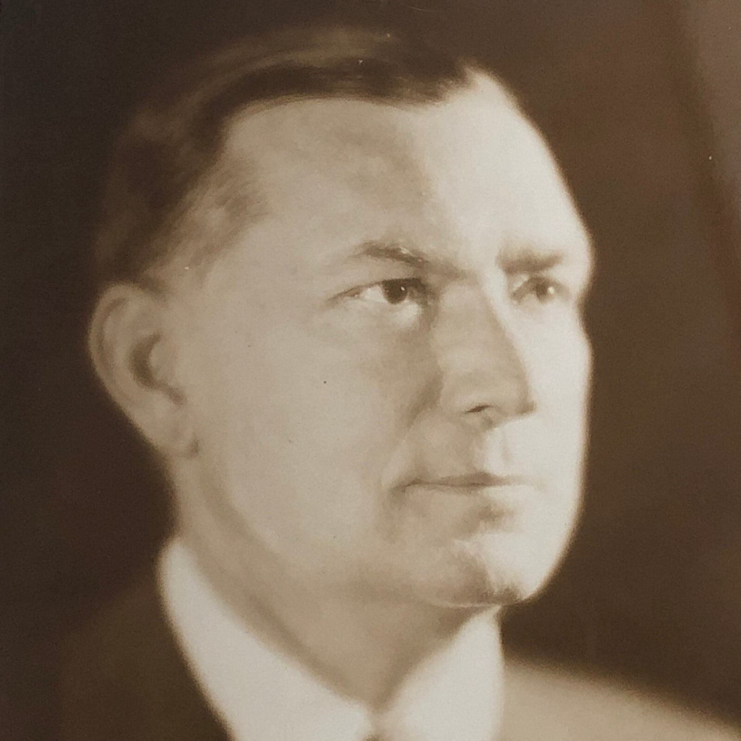 Press Photo Photograph Portrait President Franklin Roosevelt Military Aide 1933