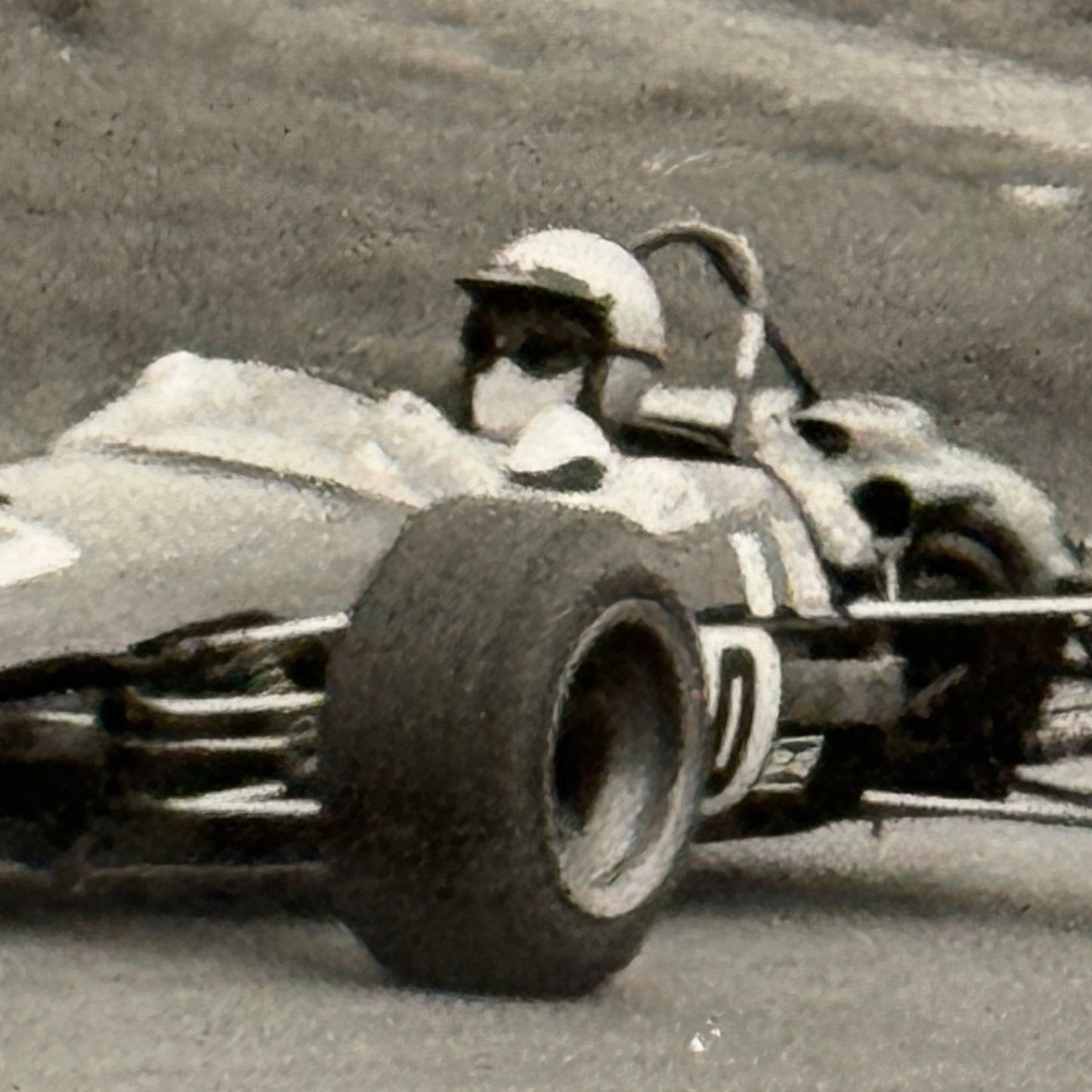 Vintage Car Racing Photo Circuit Mont Tremblant Quebec Photograph