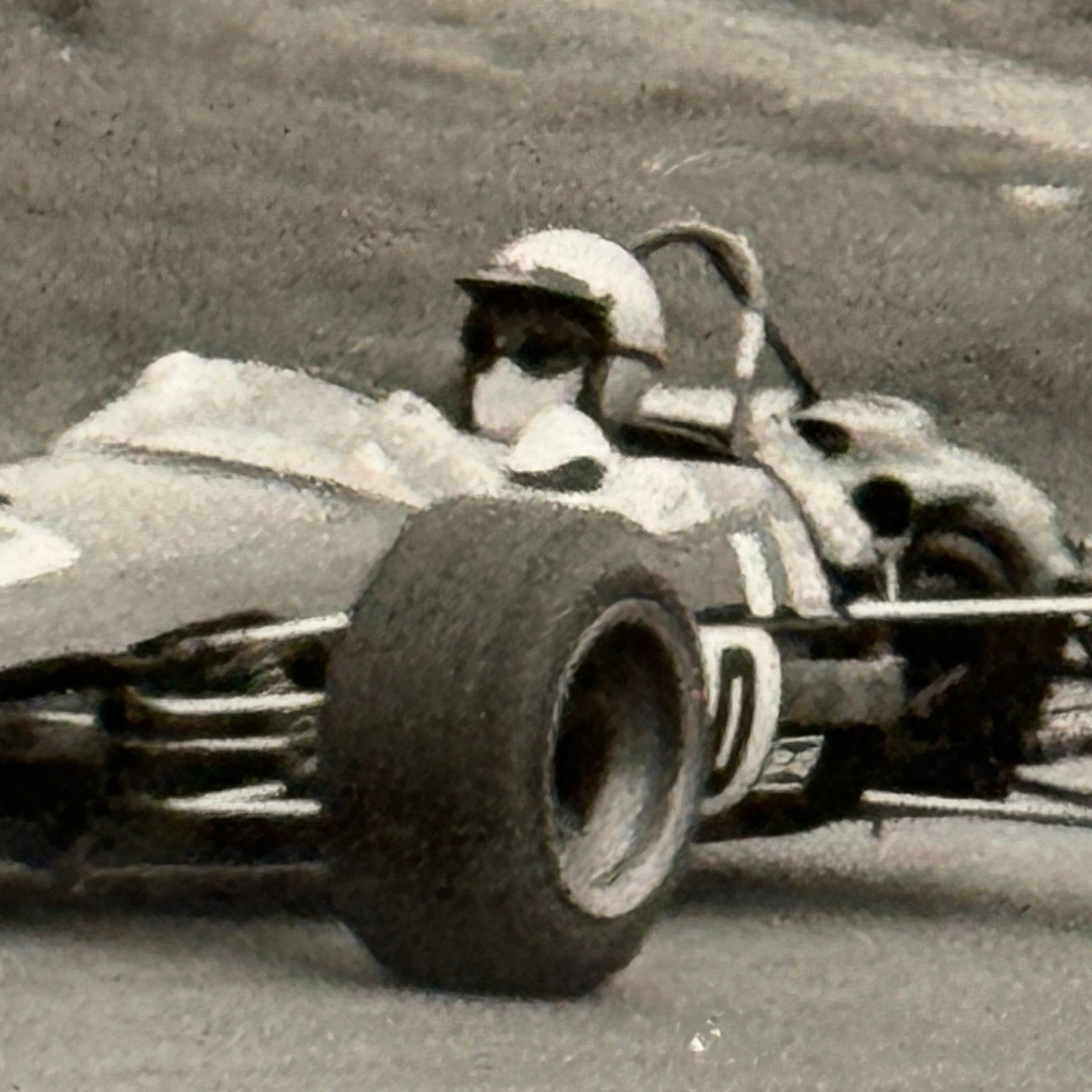 Vintage Car Racing Photo Circuit Mont Tremblant Quebec Photograph